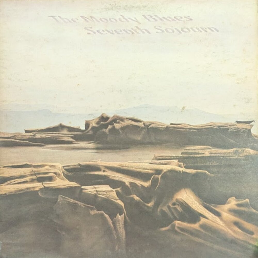 THE MOODY BLUES - Seventh Sojourn - Vinyl LP 1972 Threshold THS - 7 D Sterling